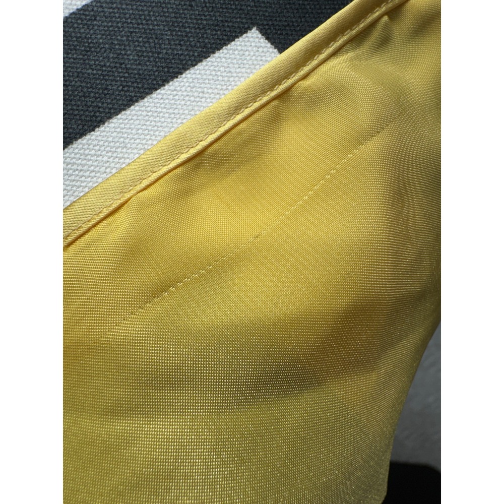 Laundry by Shelli Segal Yellow 100% Silk Midi Slip Dress V-Neck Size 6 - Picture 9 of 10